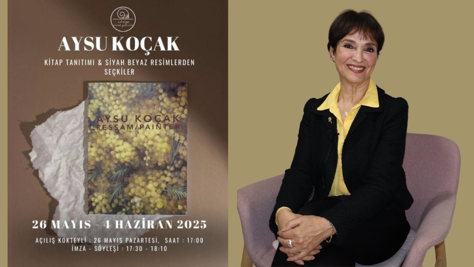 La Evolución del Arte: El Evento del 50º Aniversario de Aysu Koçak Resuena en el Mundo Cultural