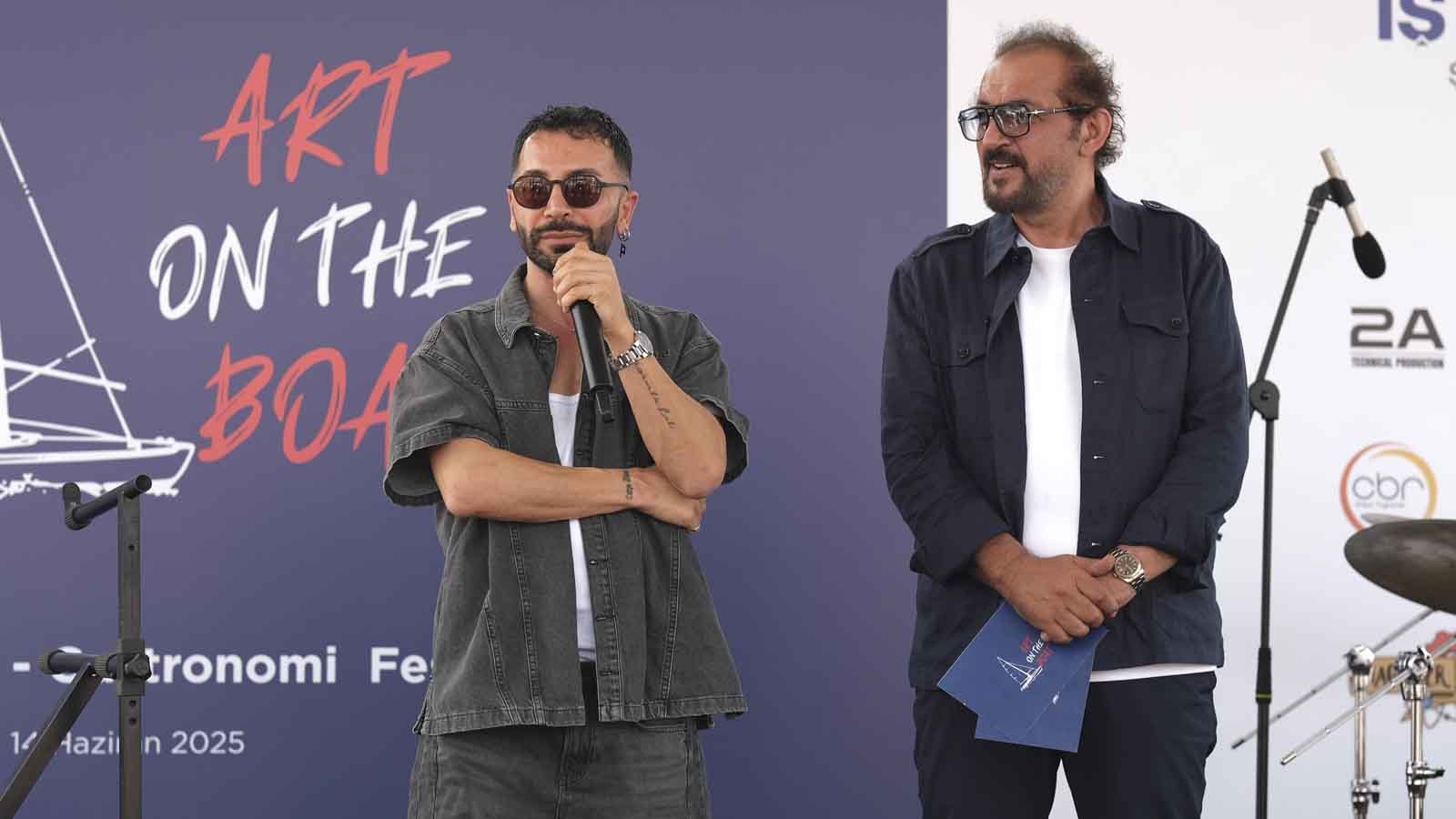 El Puerto Deportivo de Kalamış Fue Escenario de Momentos Coloridos con el Festival Art on the Boat